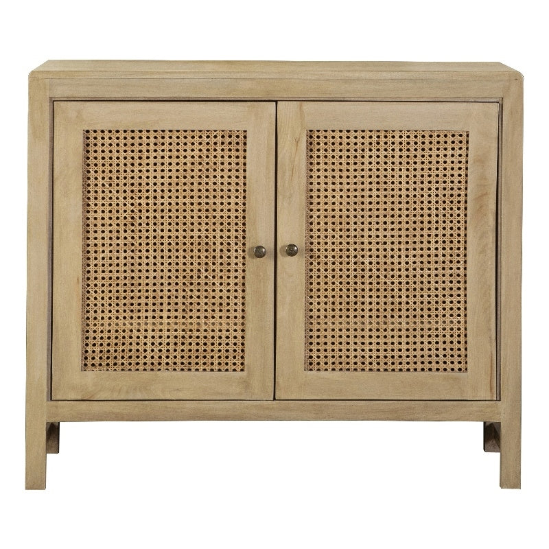 Rectangular 2-door Accent Cabinet Natural