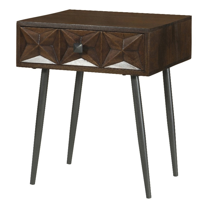 Rectangular 1-drawer Accent Cabinet