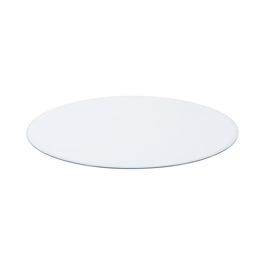 Round Glass Top Clear