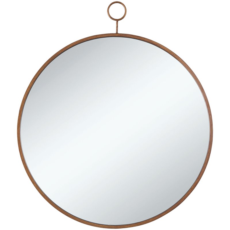 Round Mirror Gold