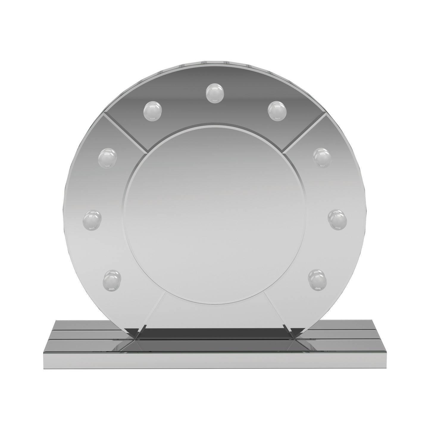 LED Table Mirror Silver