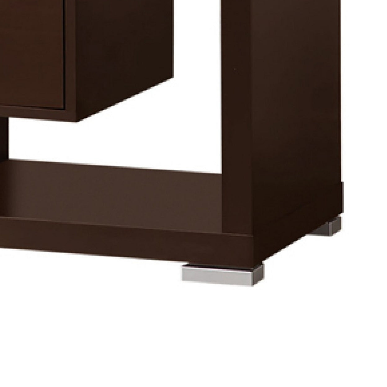 2-drawer Rectangular TV Console Cappuccino