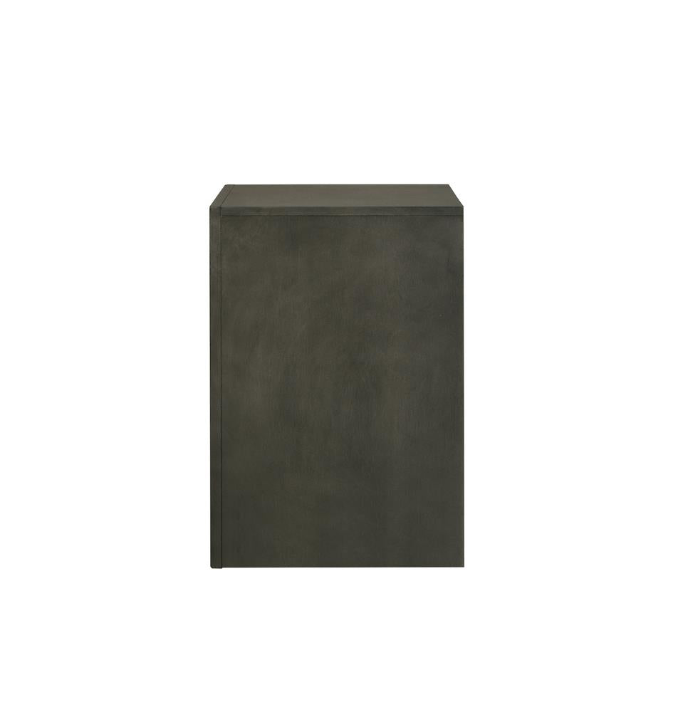 Serenity 2-drawer Nightstand Mod Grey