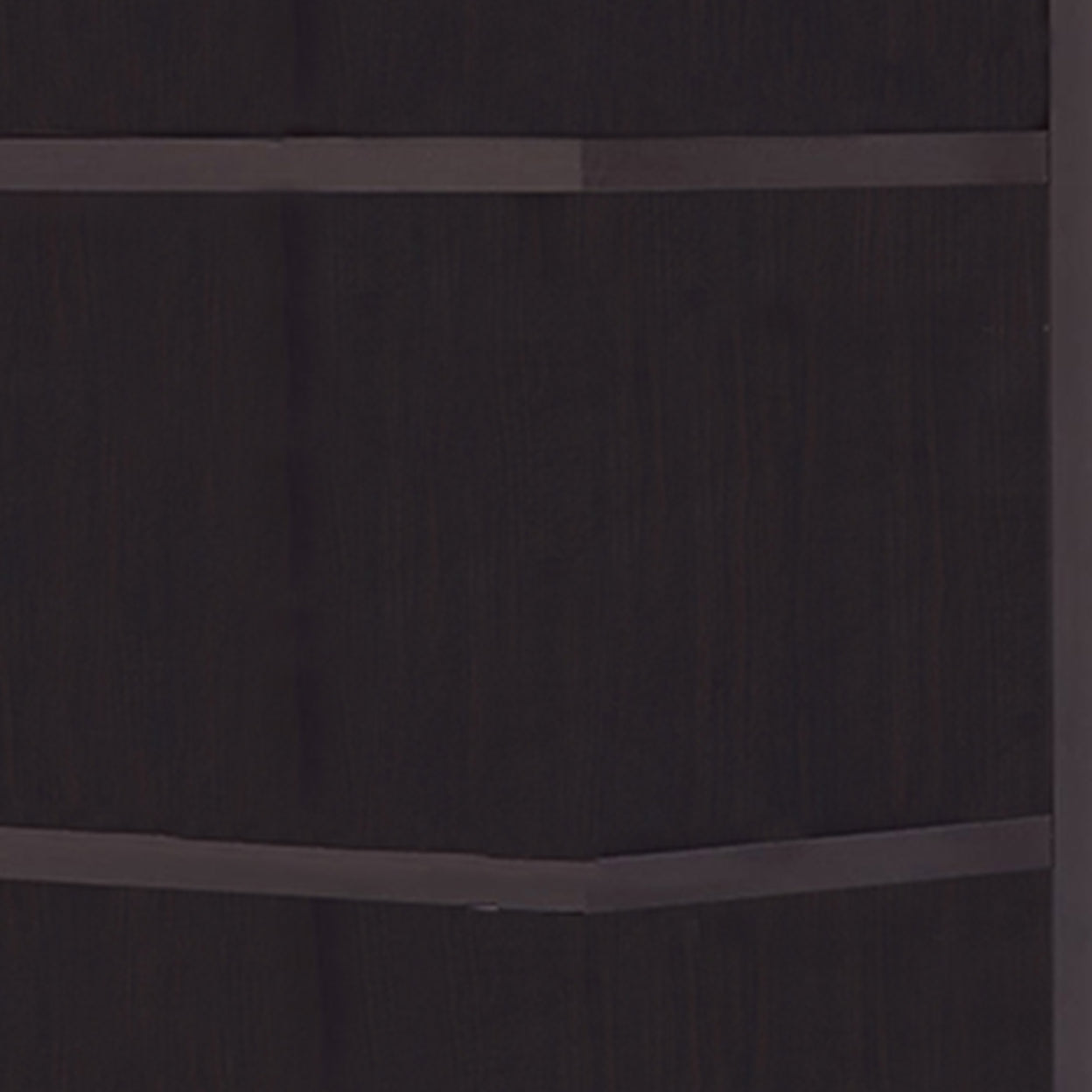 6-tier Corner Bookcase Cappuccino