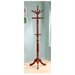 Coat Rack with 11 Hooks Golden Brown