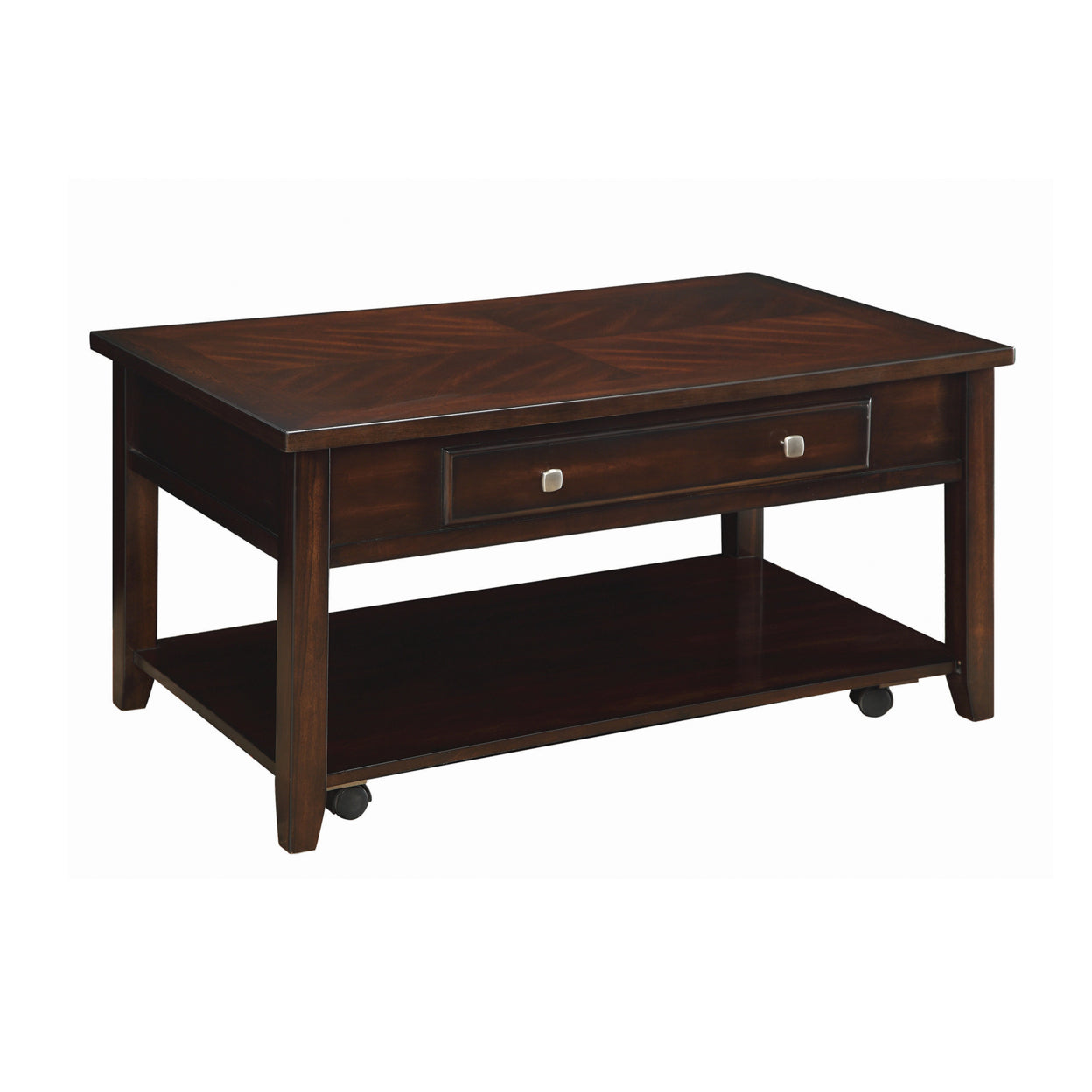 Rectangular Lift Top Coffee Table Walnut