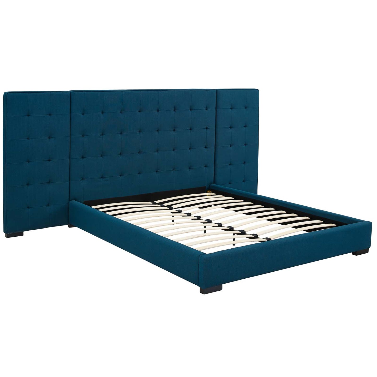 Sierra Queen Upholstered Fabric Platform Bed