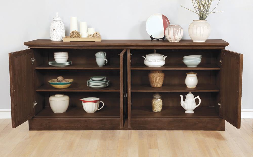 Brockway Cove 4-door Server Antique Java