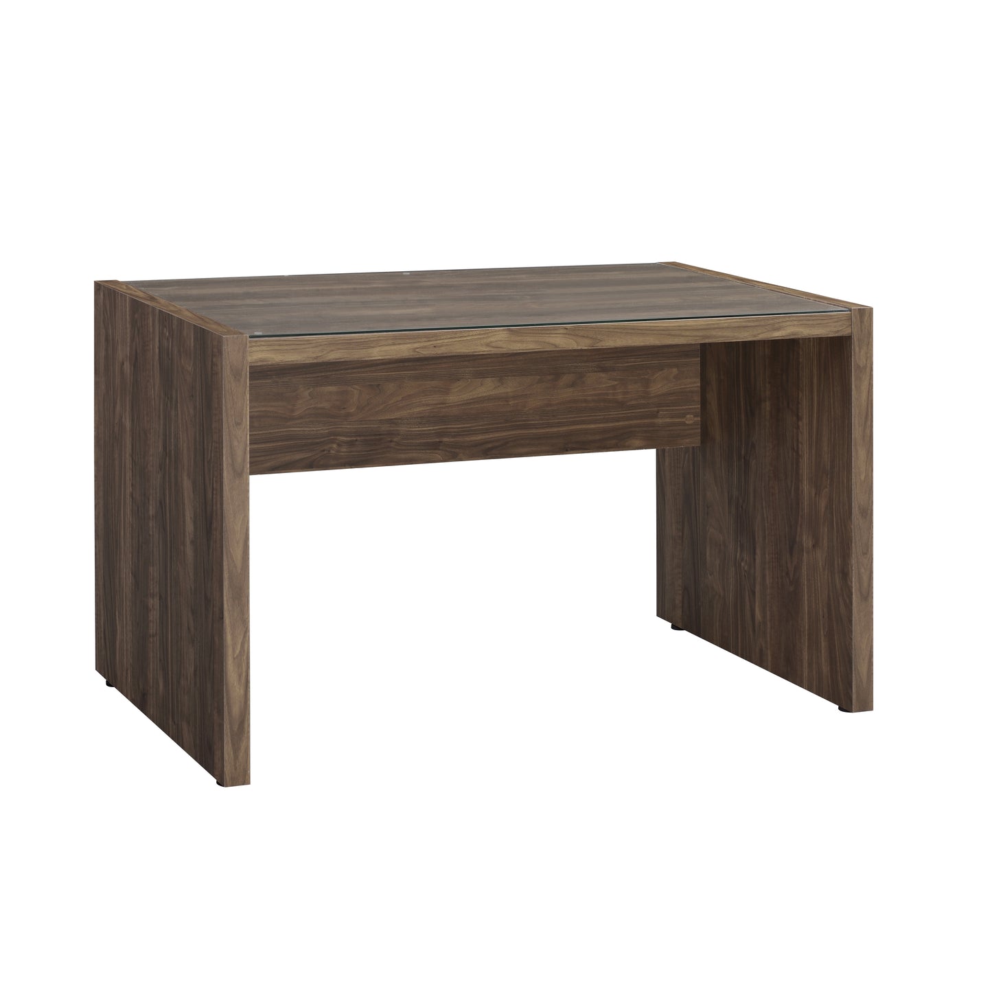 Luetta 48-inch Rectangular Writing Desk Aged Walnut