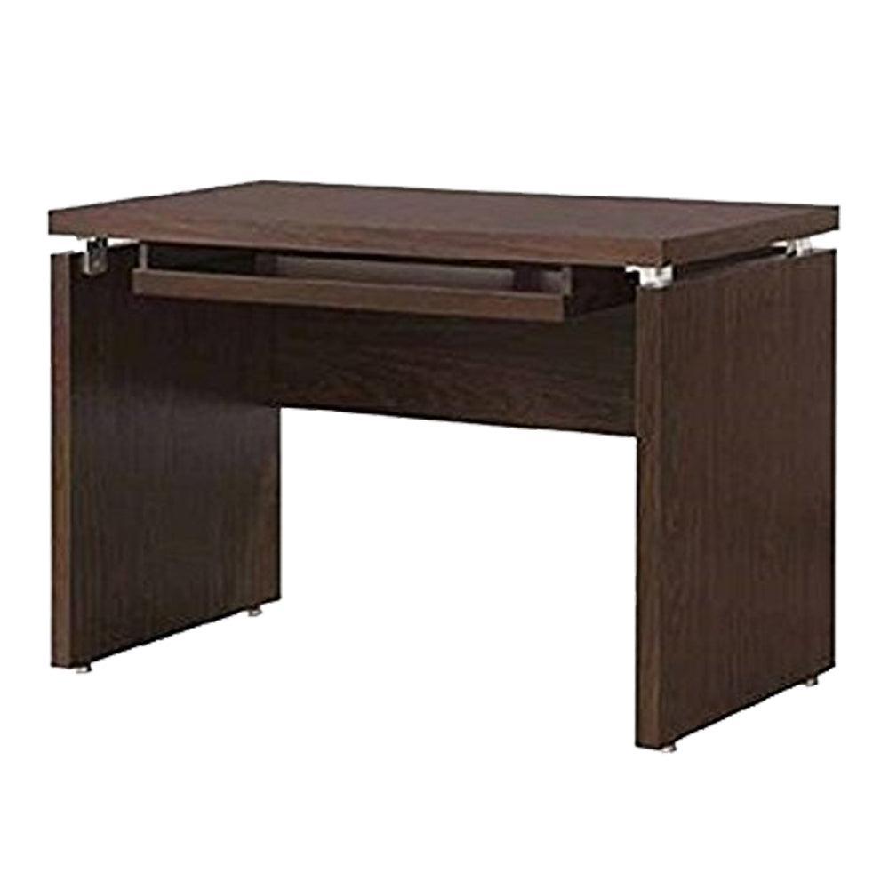 Russell Computer Desk with Keyboard Tray Medium Oak