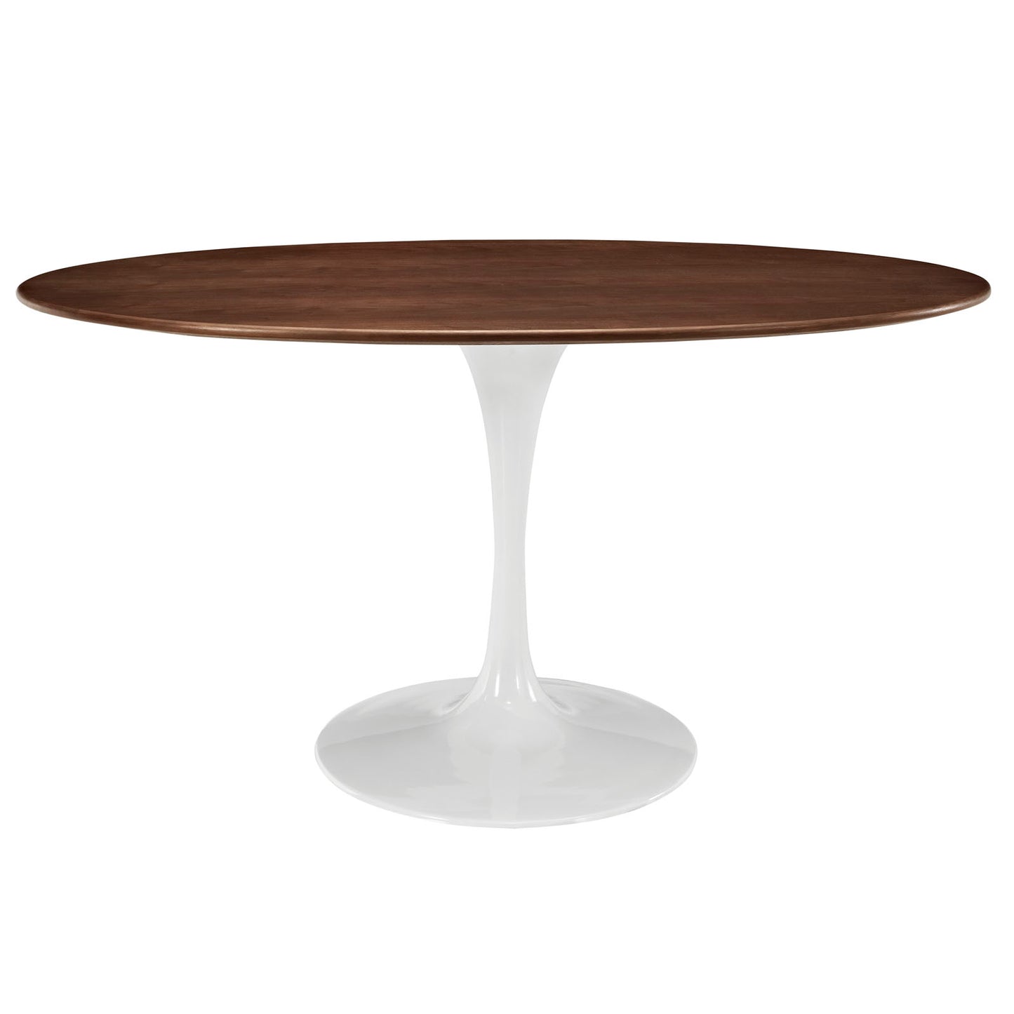 Lippa 60" Oval Walnut Dining Table
