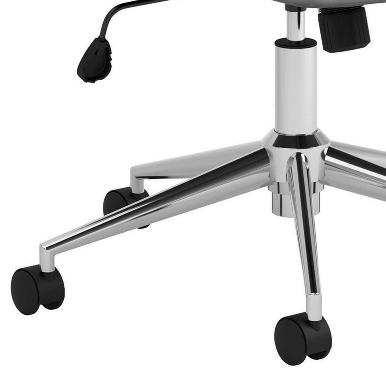 Standard Back Upholstered Office Chair White