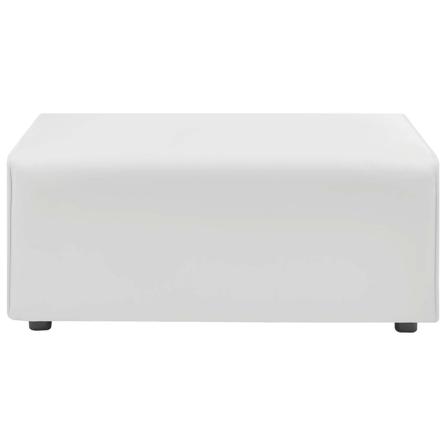 Mingle Vegan Leather Ottoman