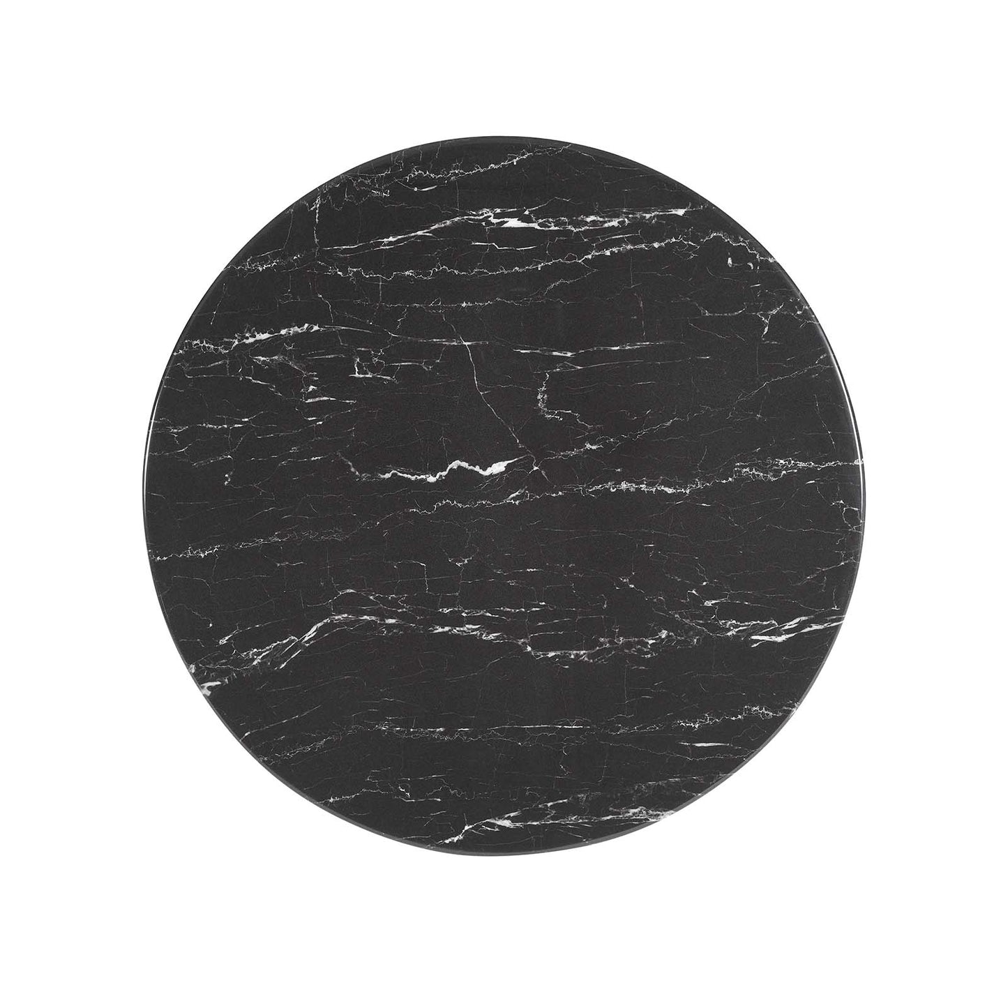 Lippa 28" Artificial Marble Bar Table