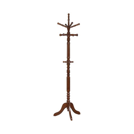 Coat Rack with 11 Hooks Tobacco