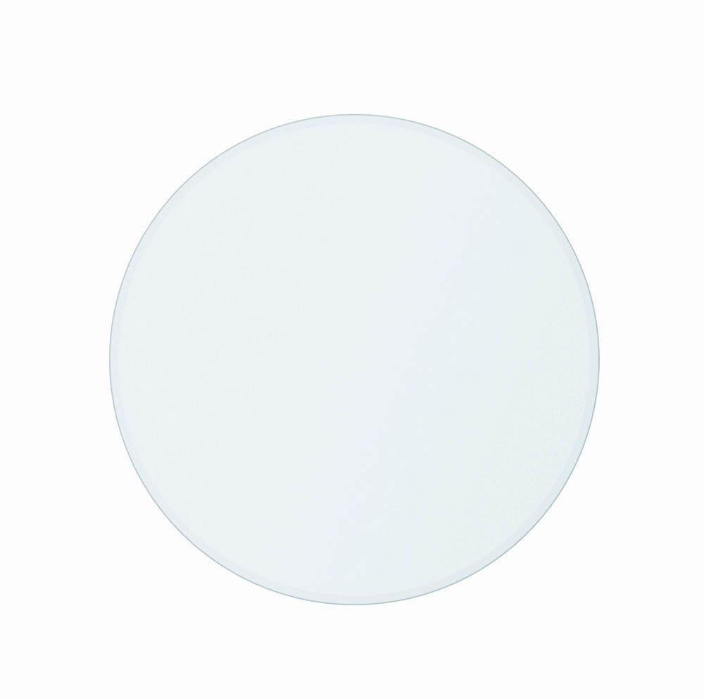Round Glass Top Clear