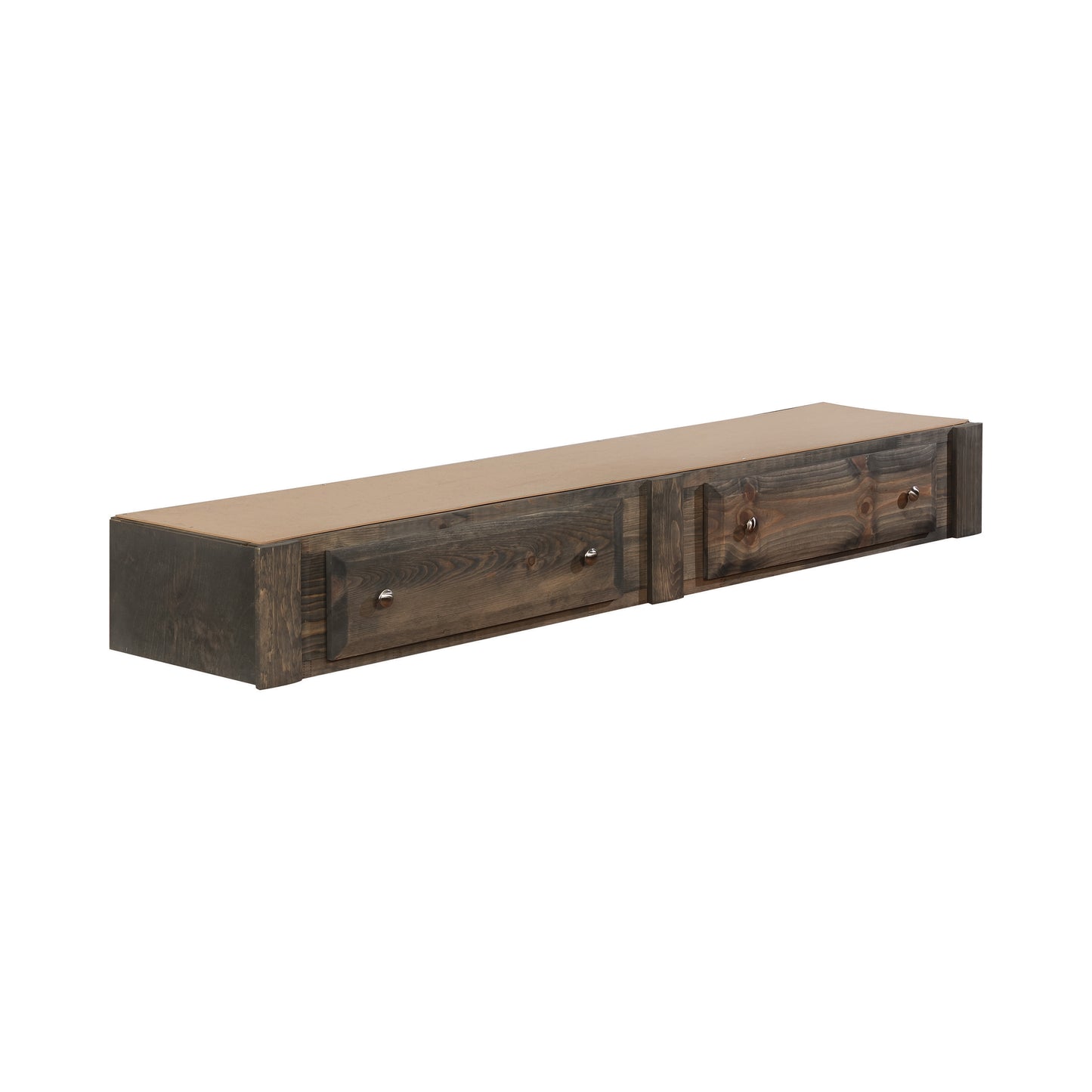 Wrangle Hill 2-drawer Under Bed Storage Gun Smoke