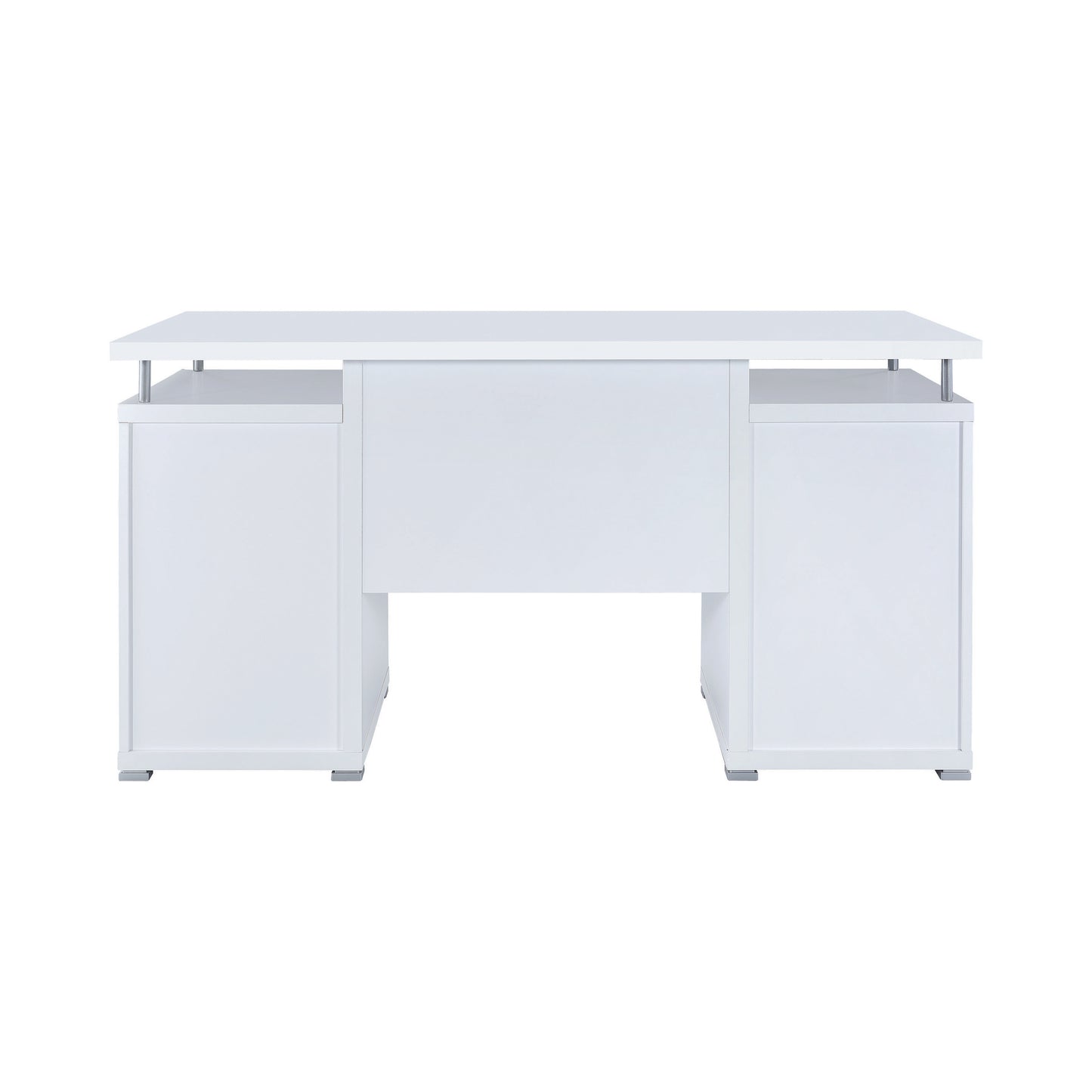 Tracy 2-drawer Computer Desk White