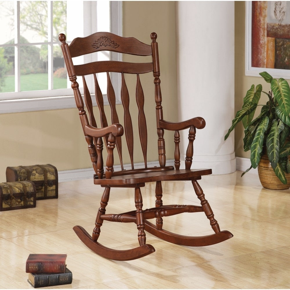 Windsor Rocking Chair Medium Brown