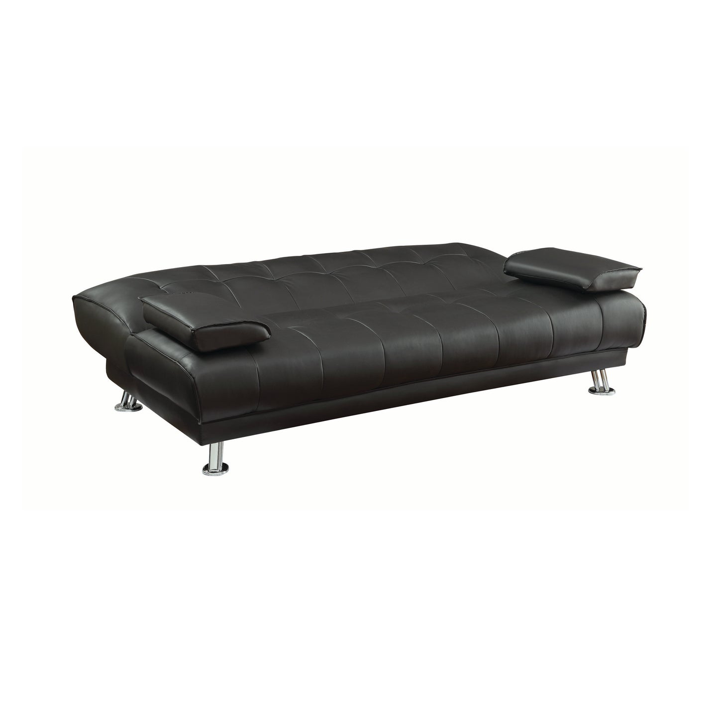Pierre Tufted Upholstered Sofa Bed Black