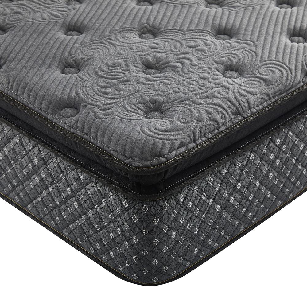 Bellamy 12" Twin Mattress Grey and Black