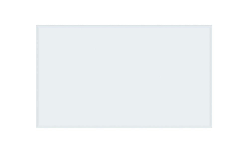 Rectangular Glass Table Top Clear