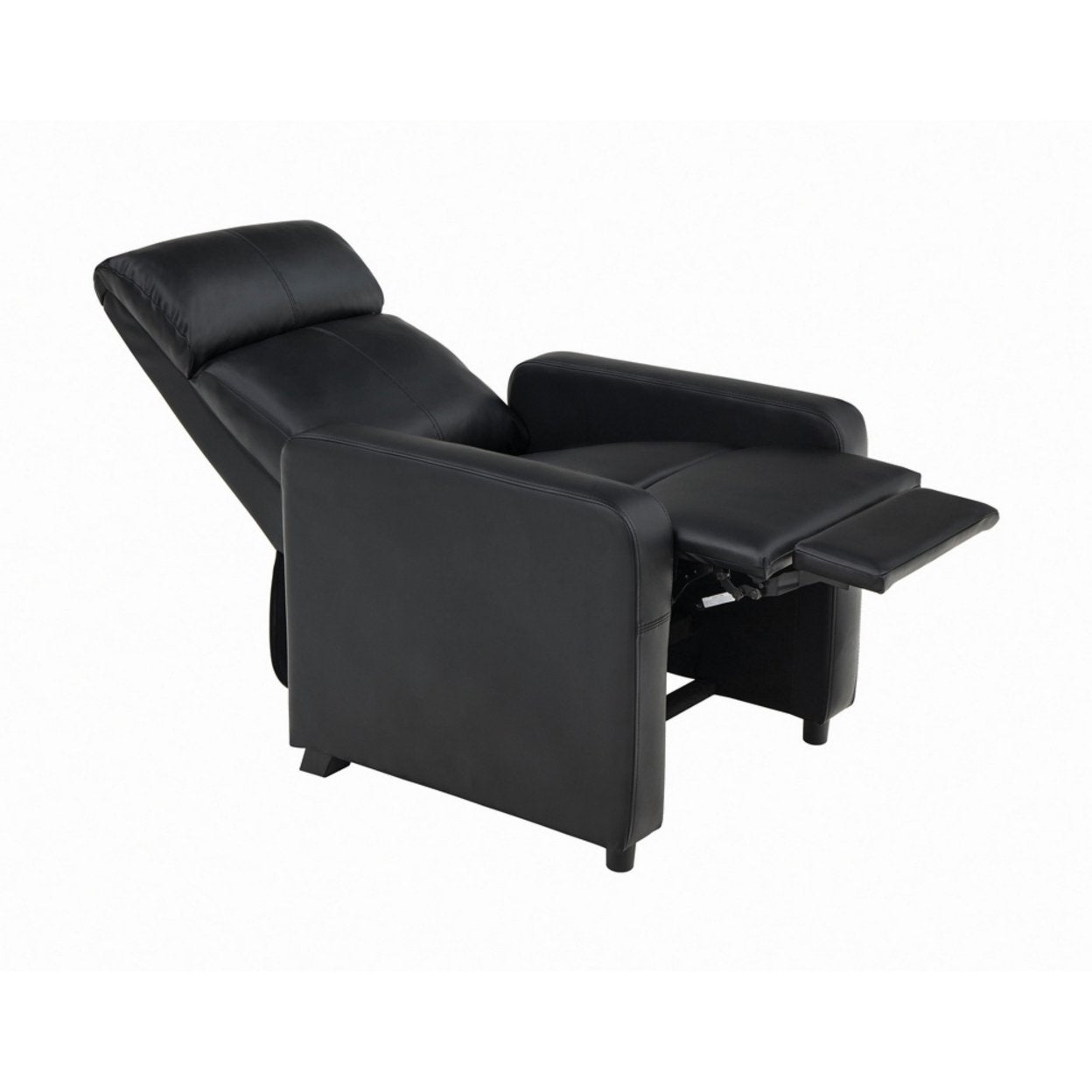 Toohey Upholstered Tufted Recliner Living Room Set Black