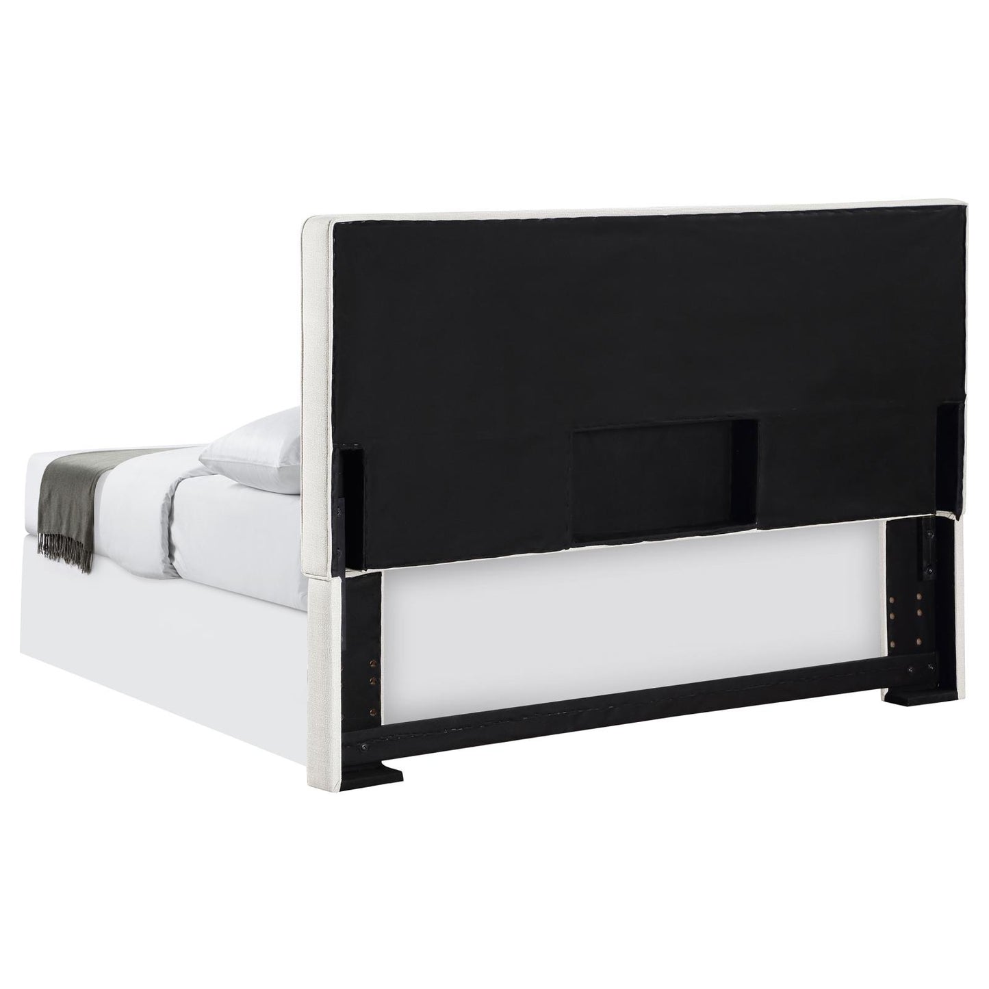 Izzy Rectangular Upholstered Headboard Sand