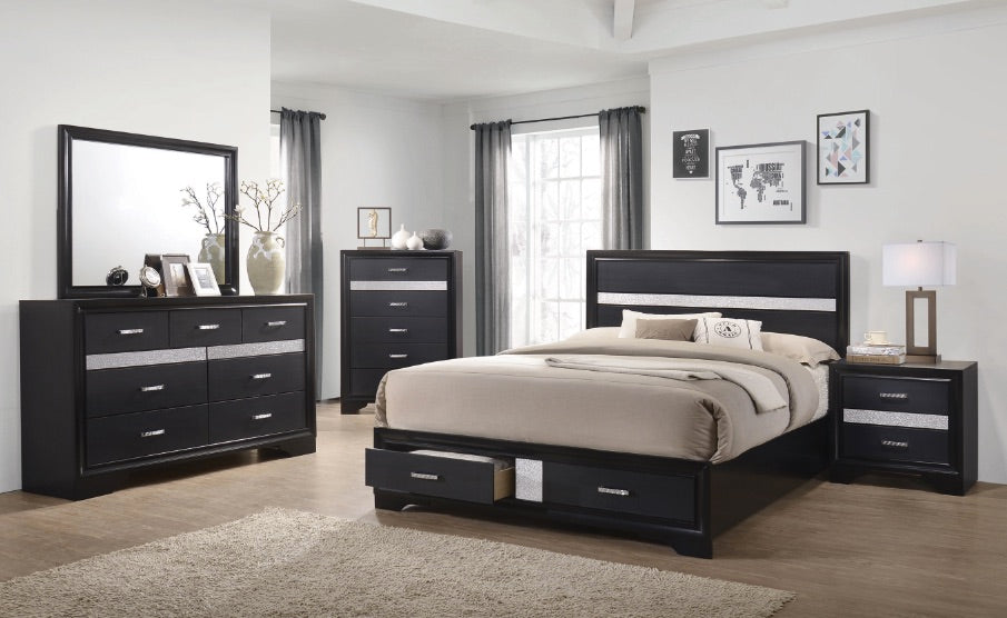 Miranda Platform Storage Bedroom Set