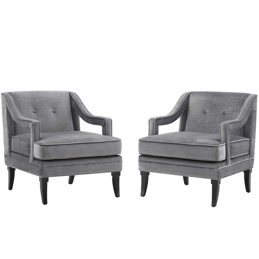 Concur Living Room Set Performance Velvet Set of 2