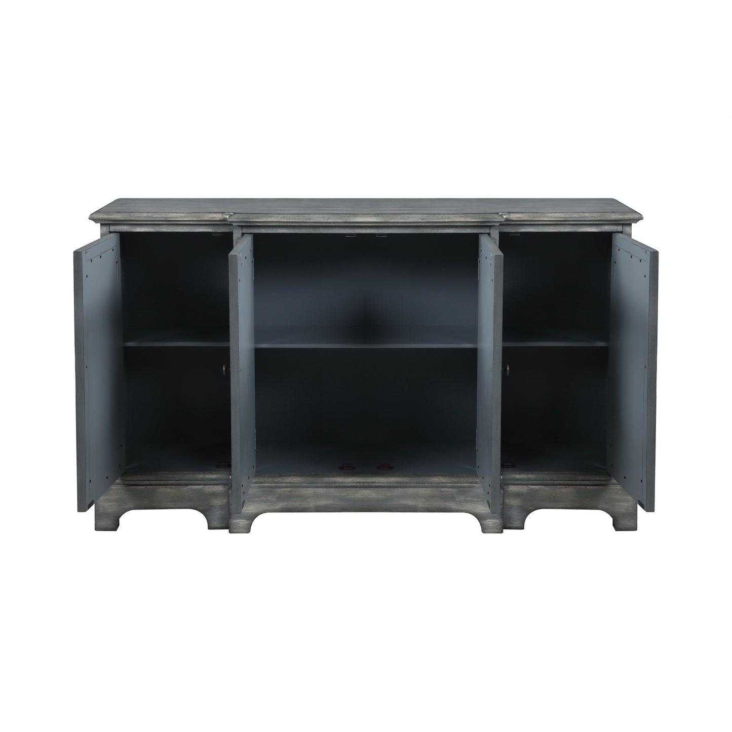 4-door Accent Cabinet Grey