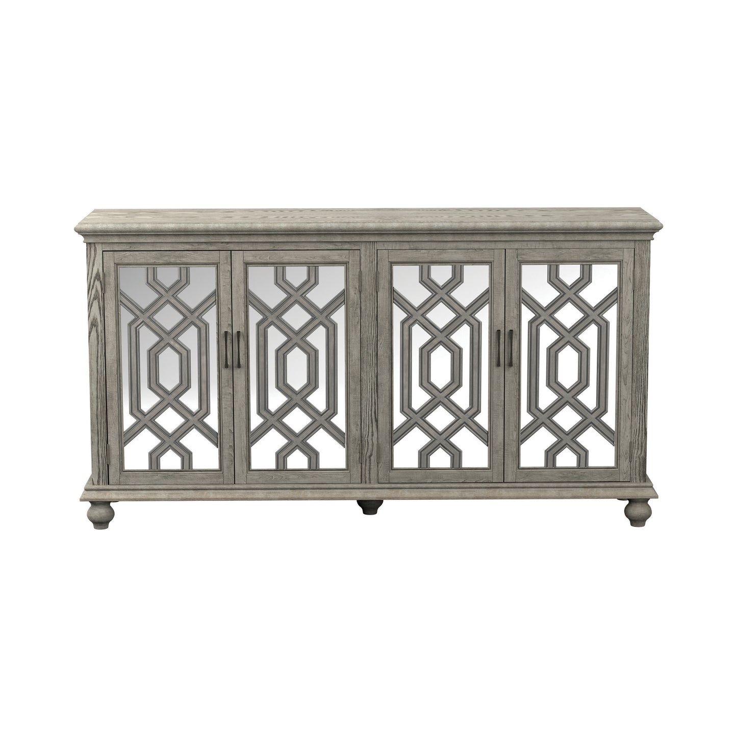 4-door Accent Cabinet Antique White