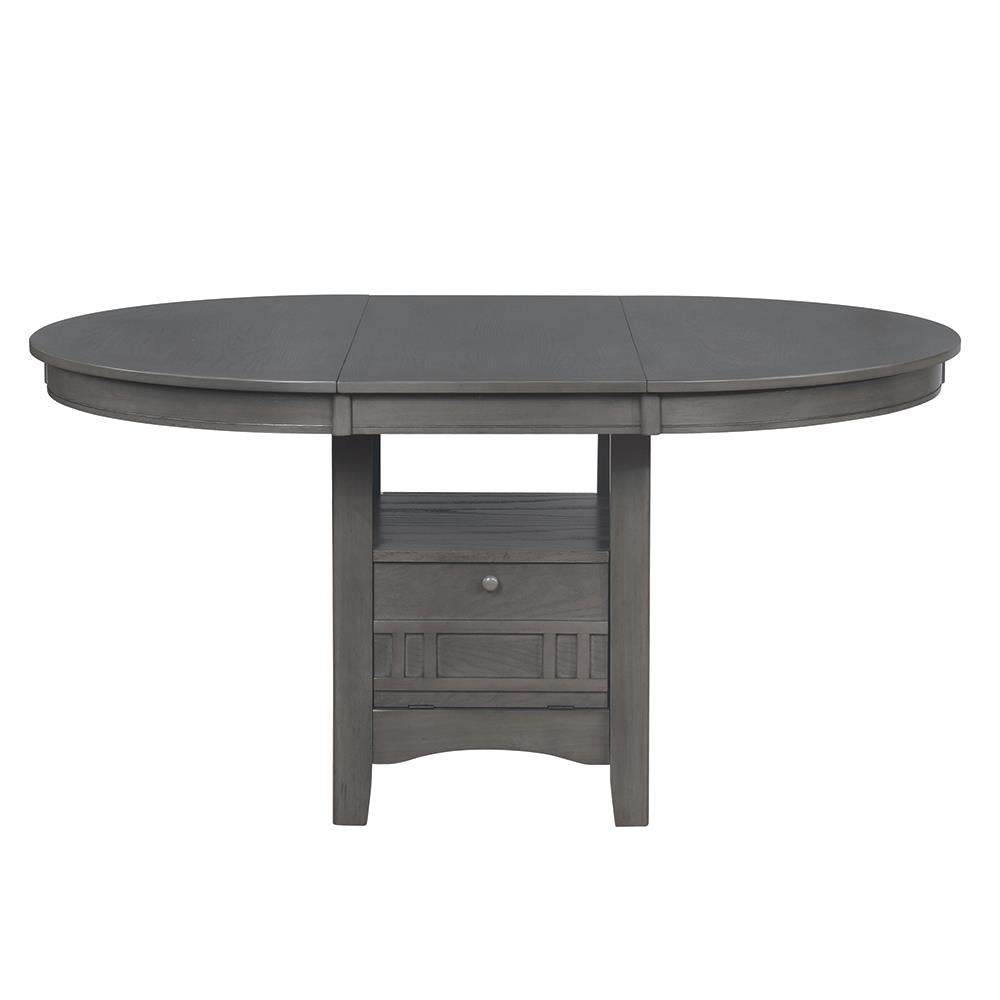 Lavon Dining Table with Storage Medium Grey