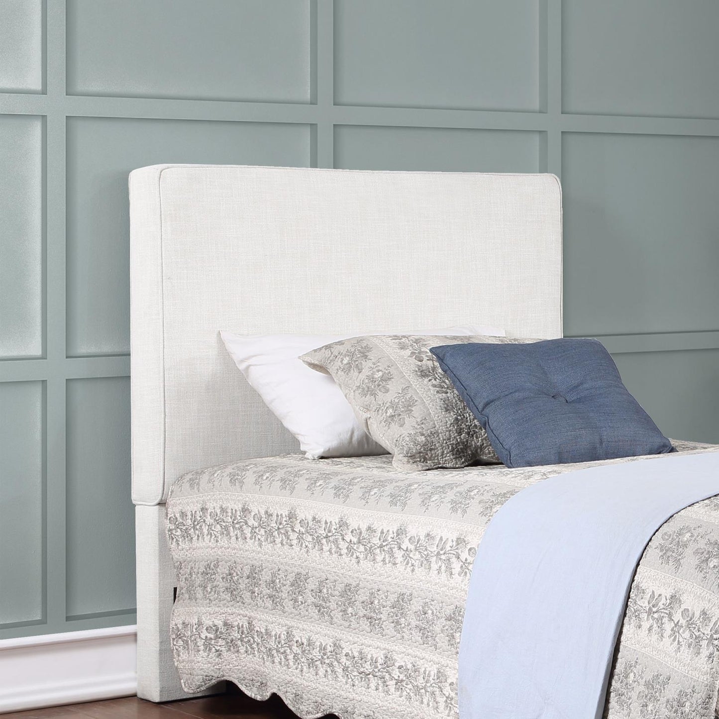 Izzy Rectangular Upholstered Headboard Sand