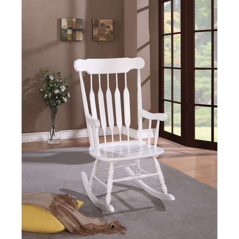 Windsor Back Rocking Chair White