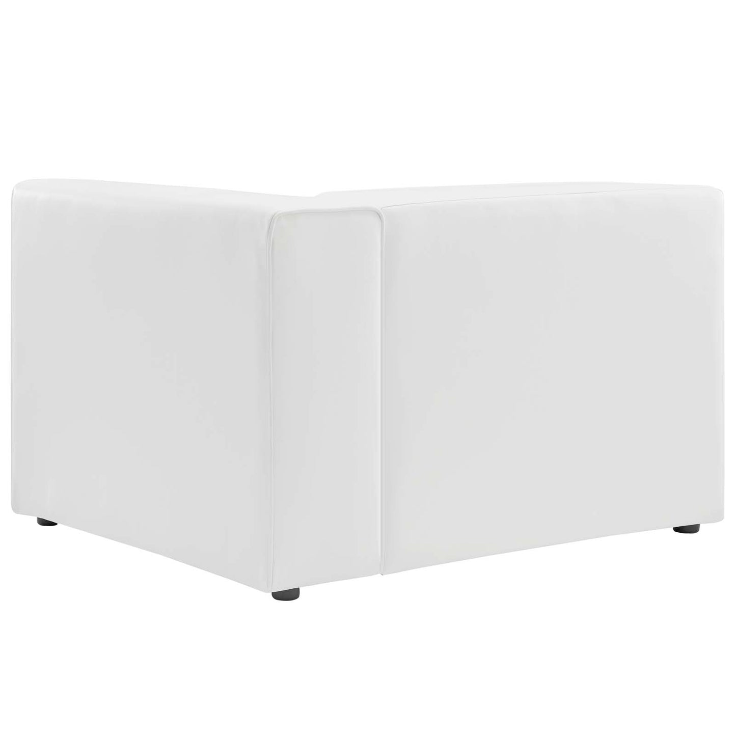 Mingle Vegan Leather Right-Arm Chair