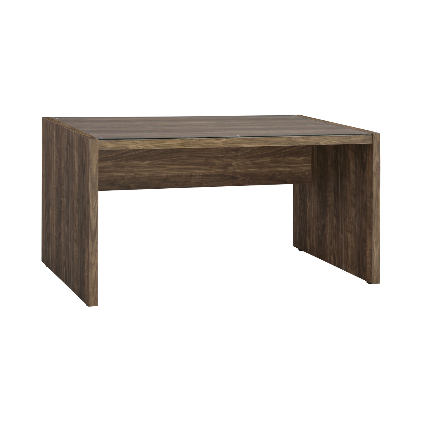 Luetta 59-inch Rectangular Writing Desk Aged Walnut