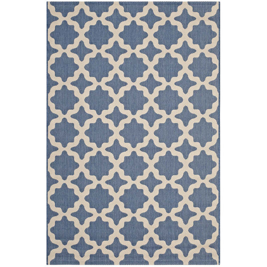 Cerelia Moroccan Trellis 8x10 Indoor and Outdoor Area Rug