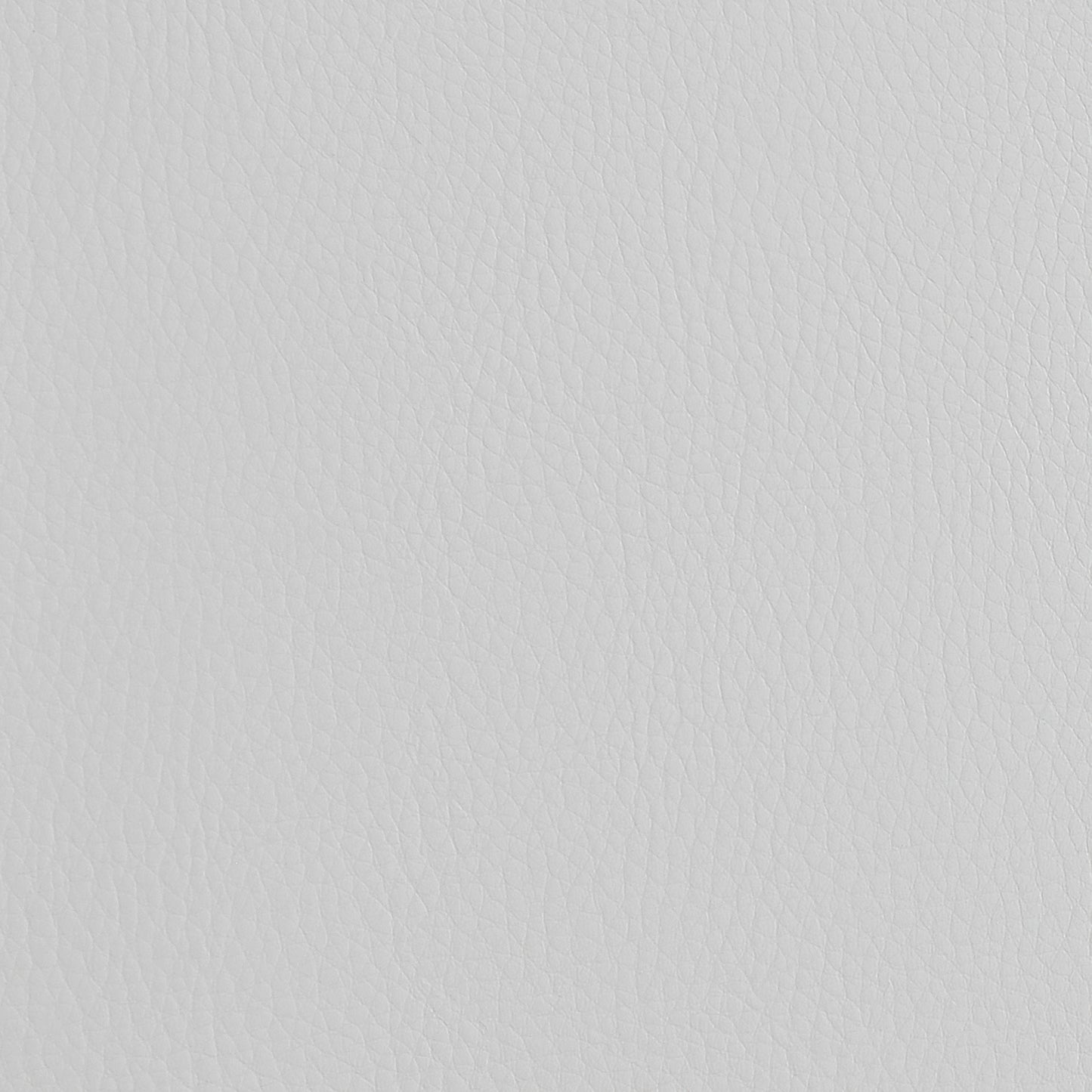 Round Upholstered Ottoman White