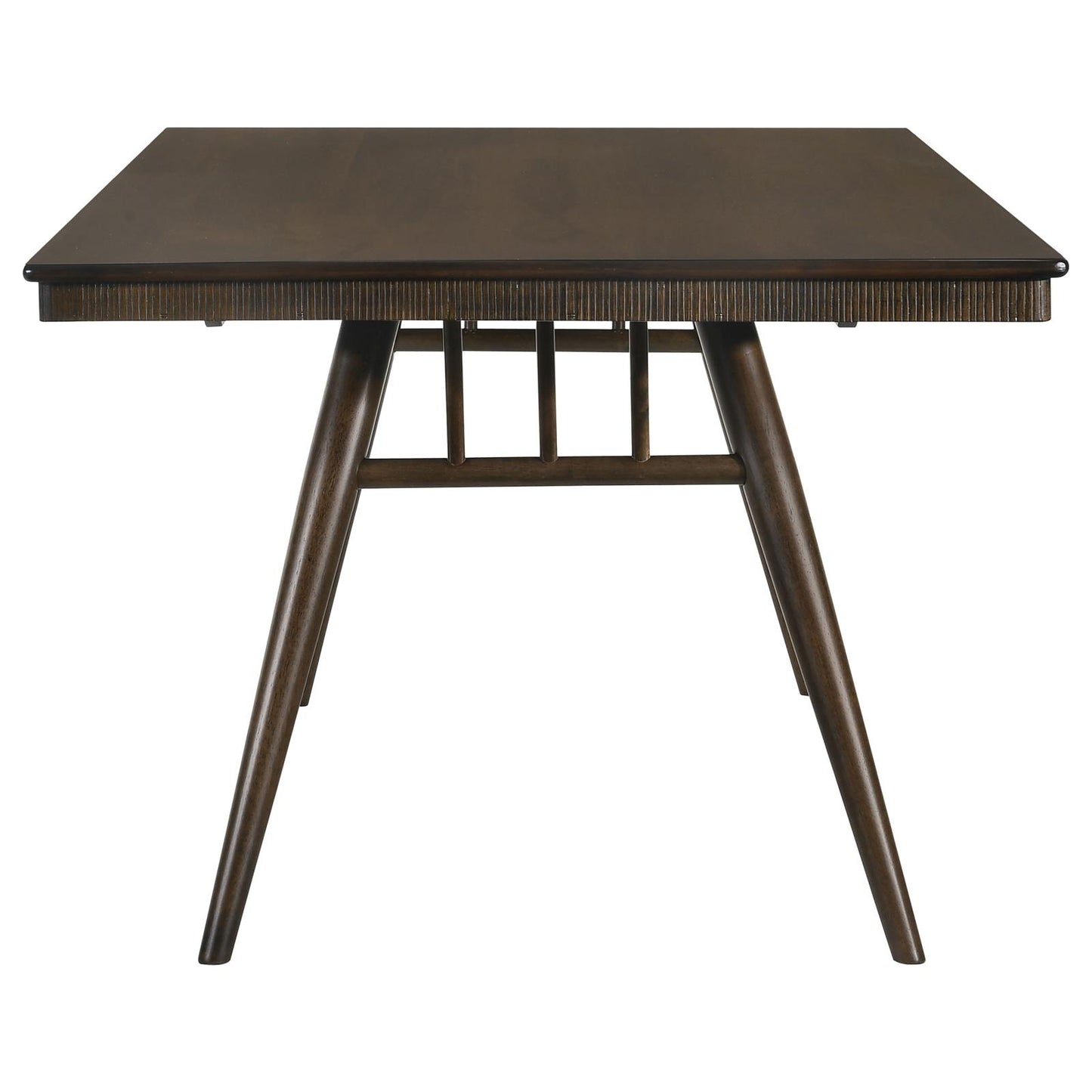 Wes Rectangular Dining Table Dark Walnut