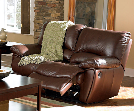 Clifford Pillow Top Arm Motion Loveseat Chocolate