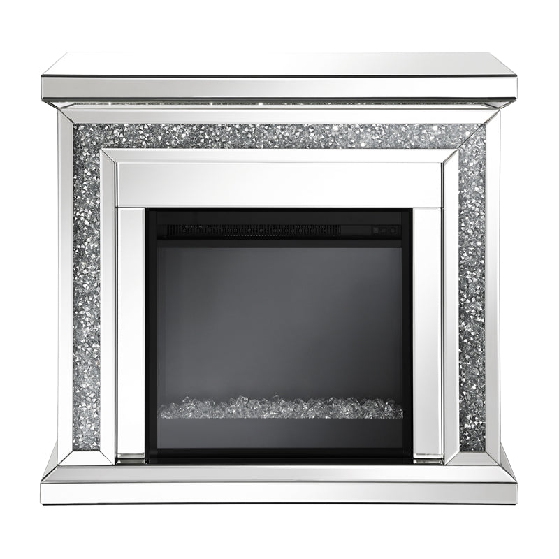 Rectangular Freestanding Fireplace Mirror