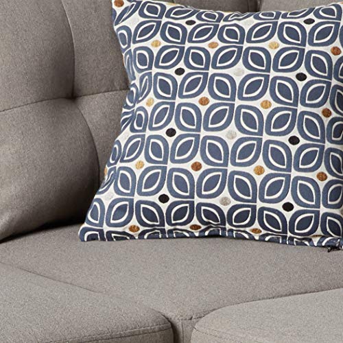 Stonenesse Tufted Sectional Grey
