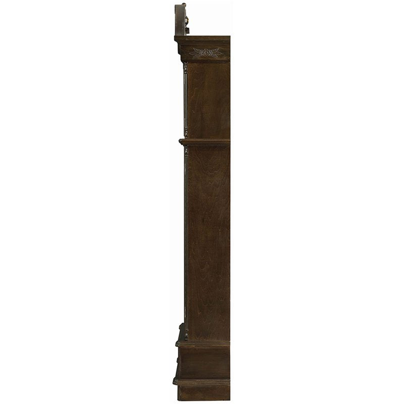 Grandfather Clock with Chime Golden Brown