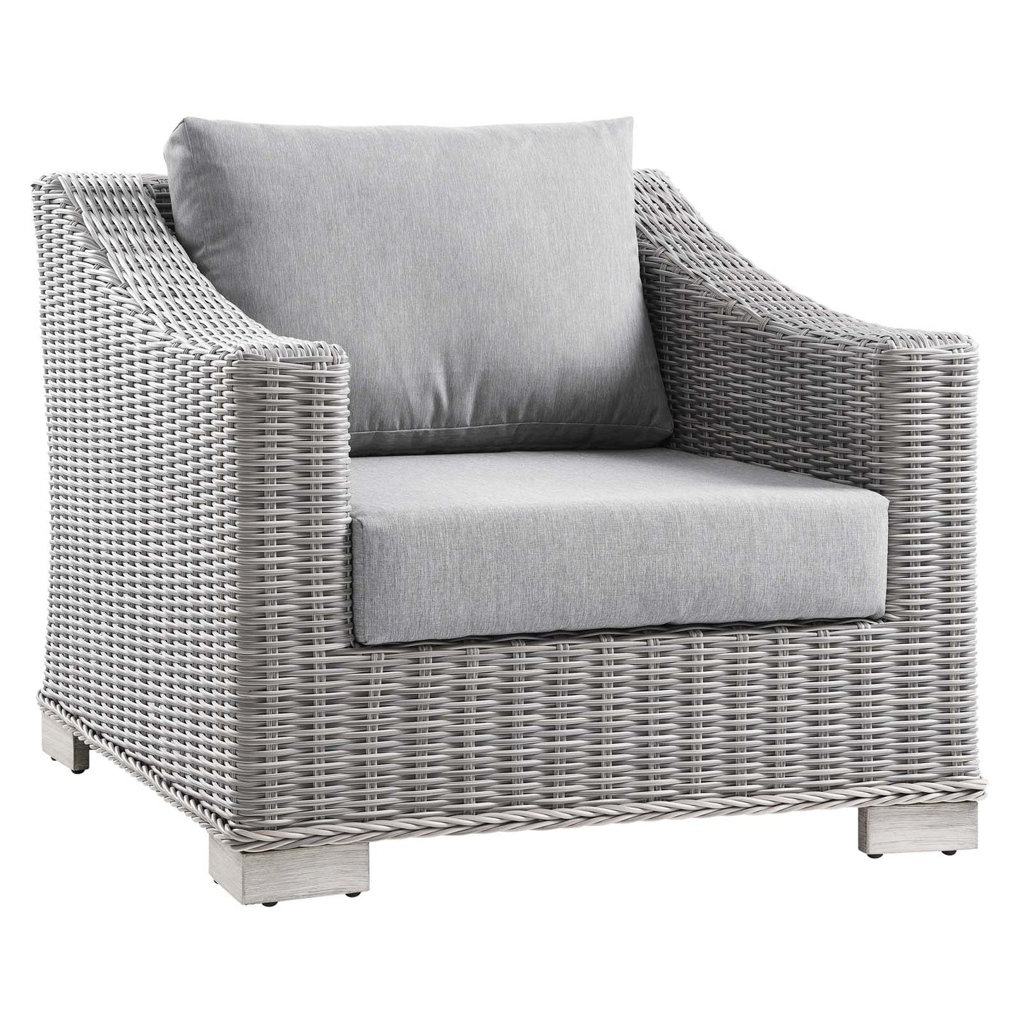 Conway Outdoor Patio Wicker Rattan 9-Piece Sectional Sofa Furniture Set