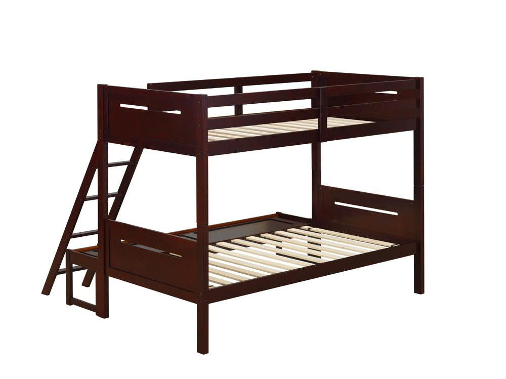 Littleton Twin/Full Bunk Bed Espresso