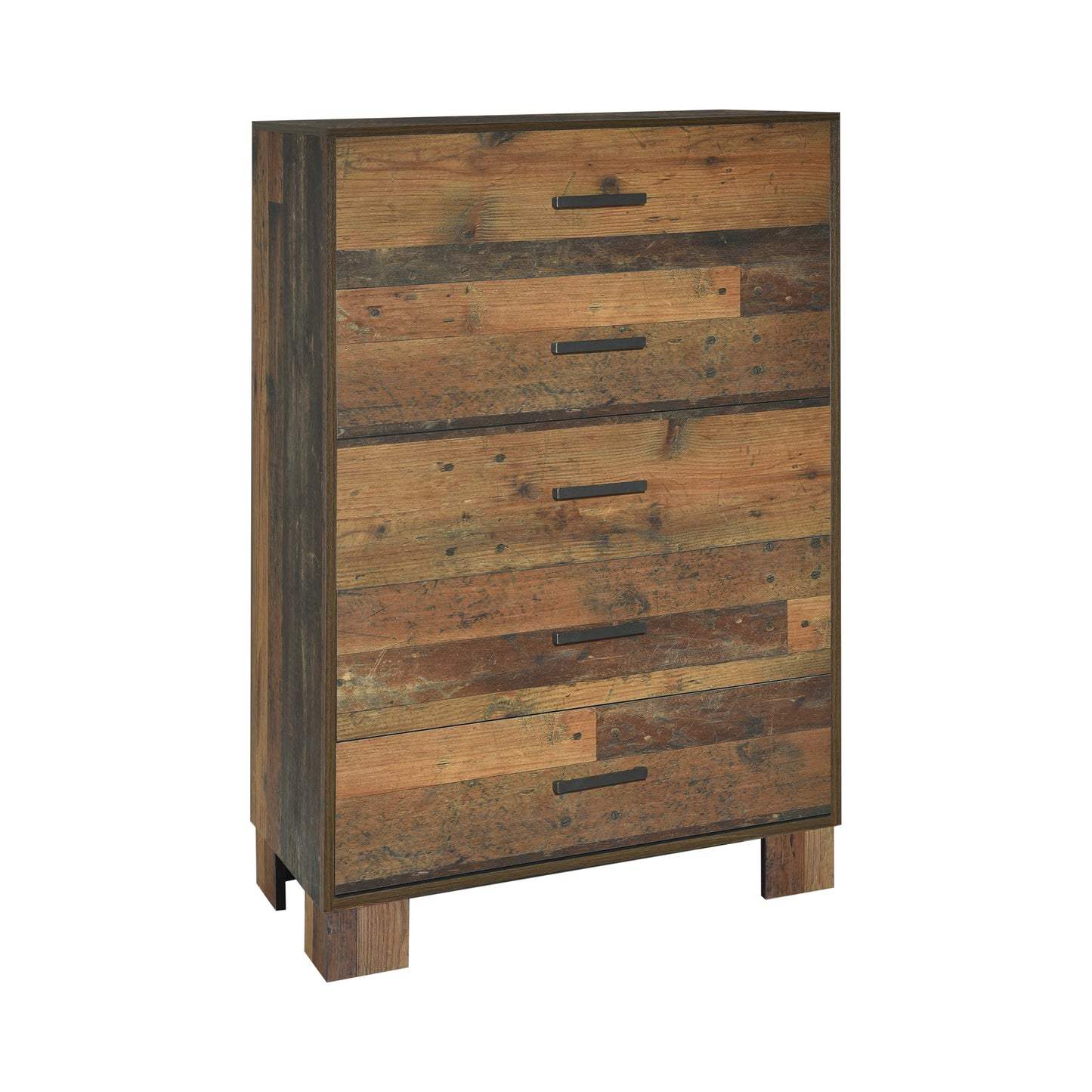 Sidney 5-drawer Chest Rustic Pine