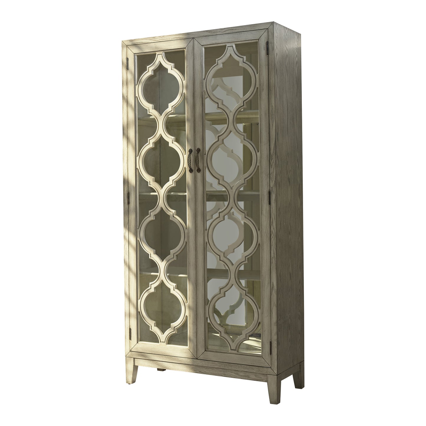 2-door Tall Cabinet Antique White