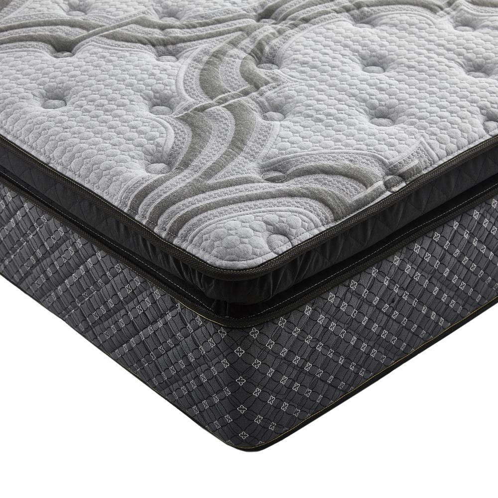 Jayden 15.5" Eastern King Mattress Grey and Black
