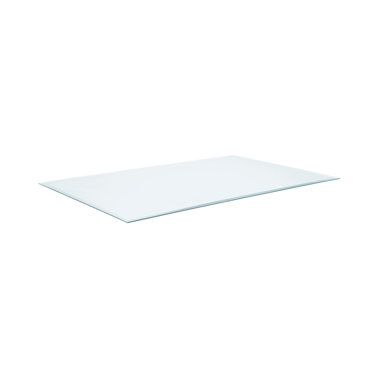 Rectangular Glass Table Top Clear